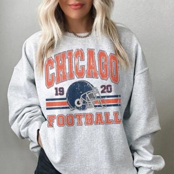 Linda T Other - Chicago Bears 1920 Retro Football Team Sweatshirt